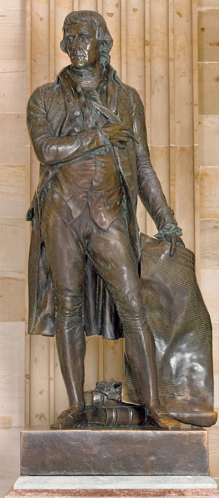 Thomas Jefferson bronze sculpture White House Historical Association