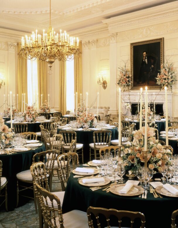 The State Dining Room, 1991 White House Historical Association