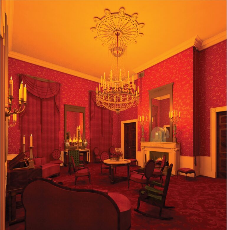 The Red Room Through the Years White House Historical Association