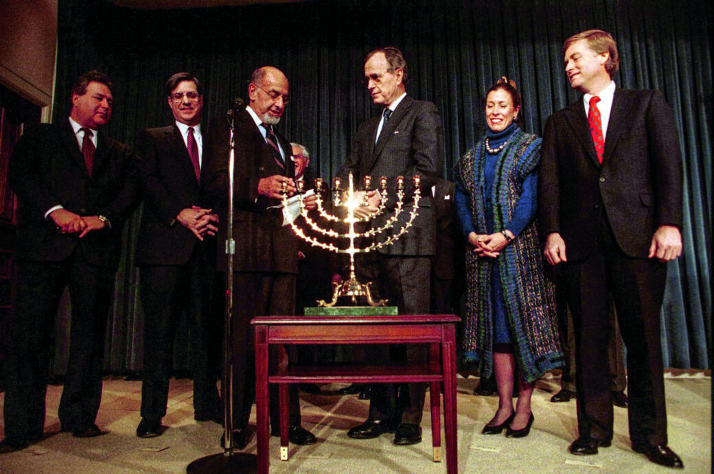 Lighting the Menorah Celebrating Hanukkah at the White House White