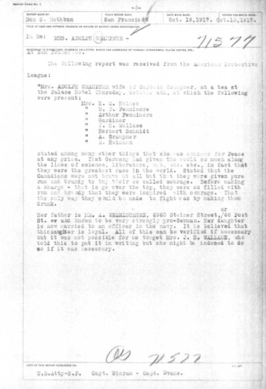 The American Protective League and White House Security During World