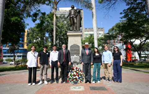 2024 Presidents' Day Wreath Laying - Peru