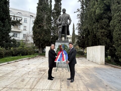 2025 Presidents' Day Wreath Laying - Greece 1