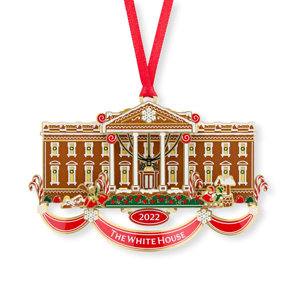 The Official 2022 White House Christmas Ornament White House Christmas Ornament White House