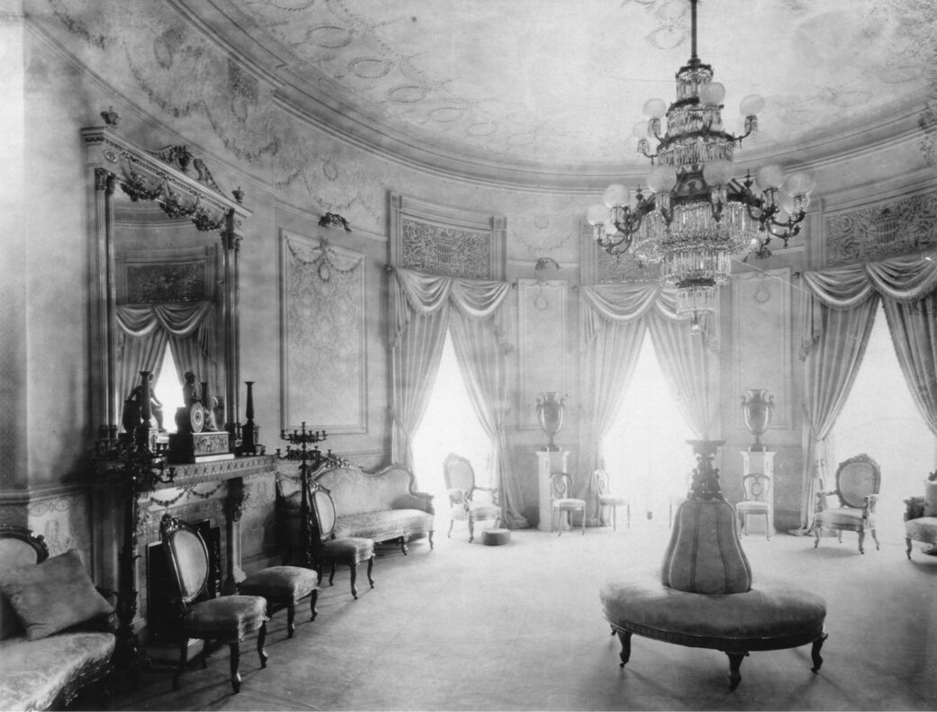 The Blue Room as Redecorated by McKinley in 1899 White House Historical Association The Blue Room as Redecorated by McKinley in 1899 White House Historical Association