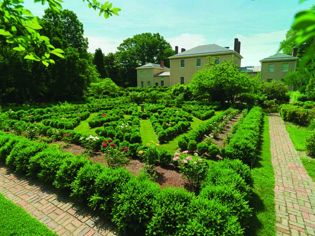 An Introduction to Tudor Place Box Knot Garden White House