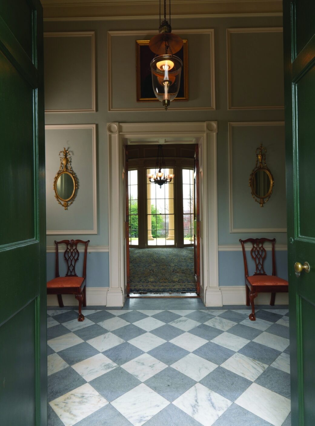 An Introduction to Tudor Place: Vestibule - White House Historical ...