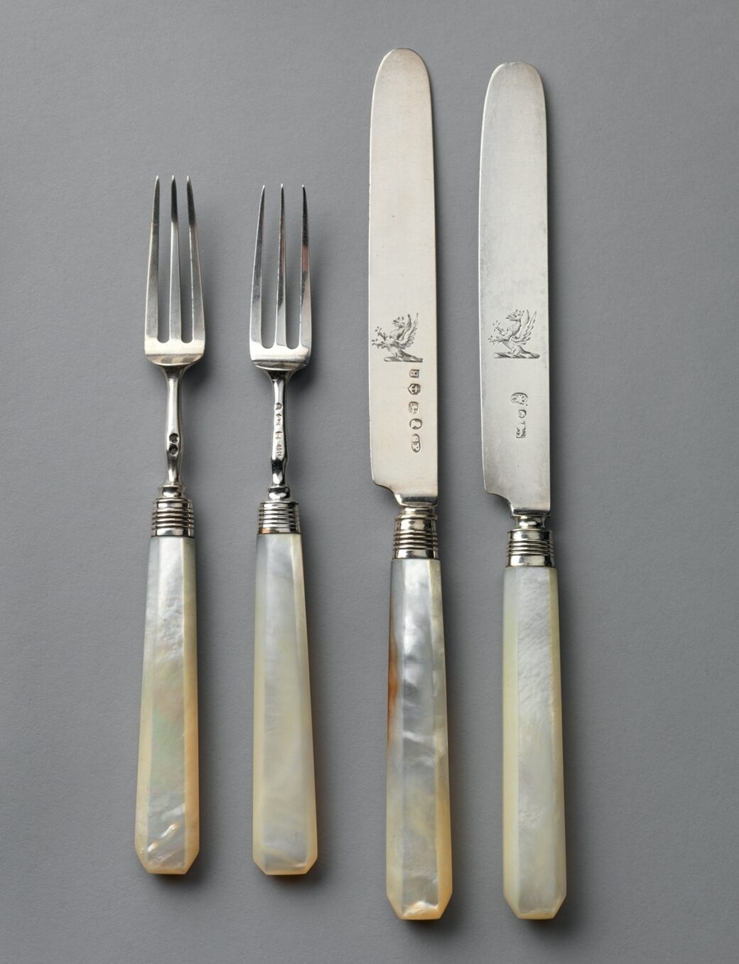 Monroe silver dessert service flatware White House Historical Association