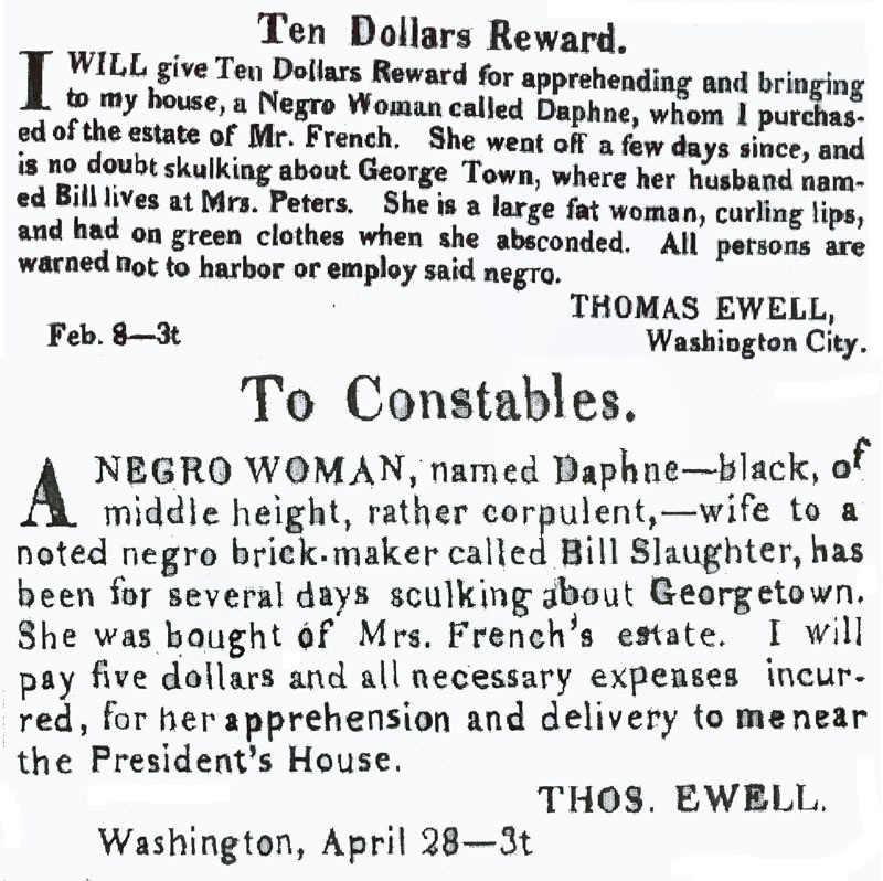 Ewell House White House Historical Association