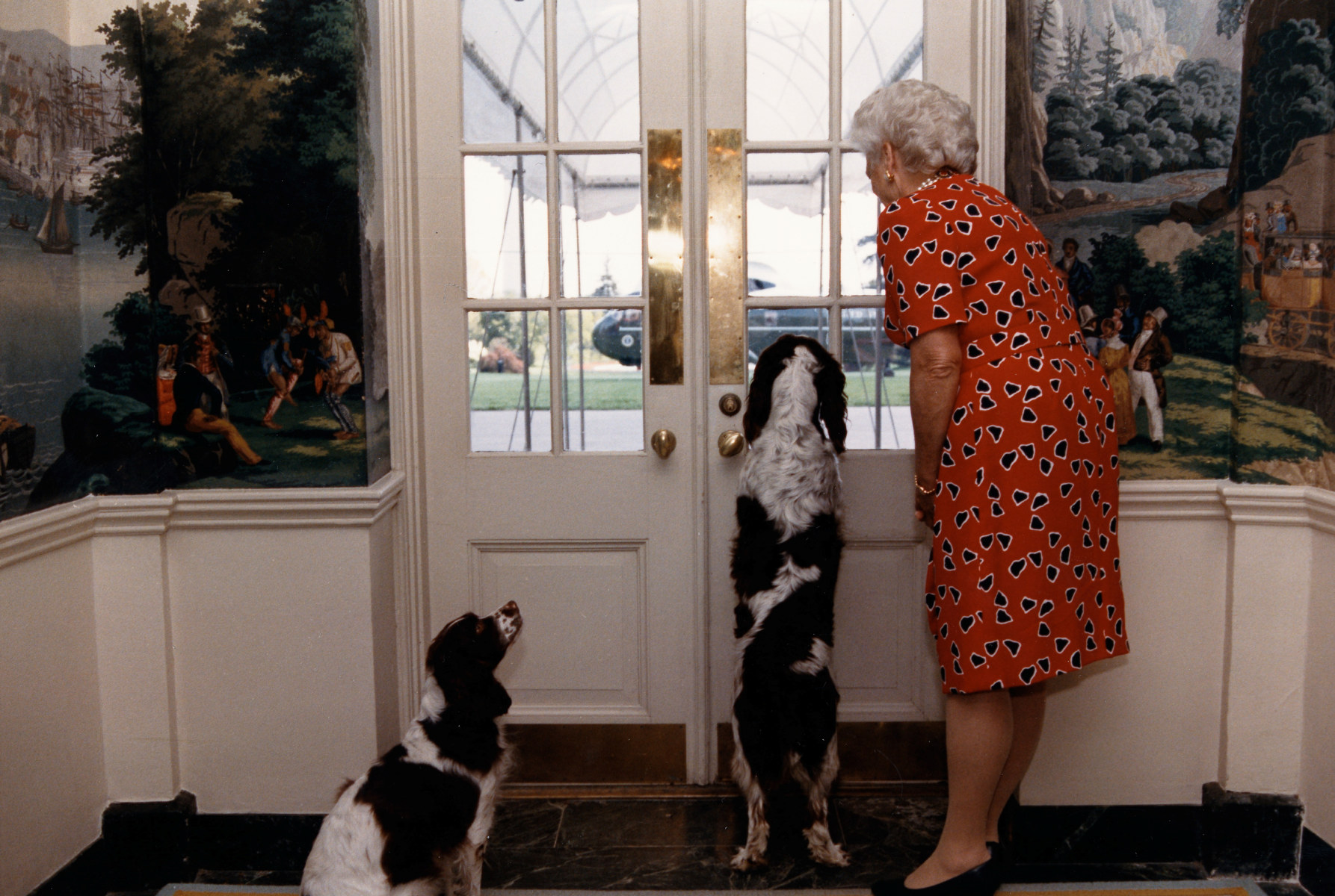 White House Pets First Ladies with Family Pets White House