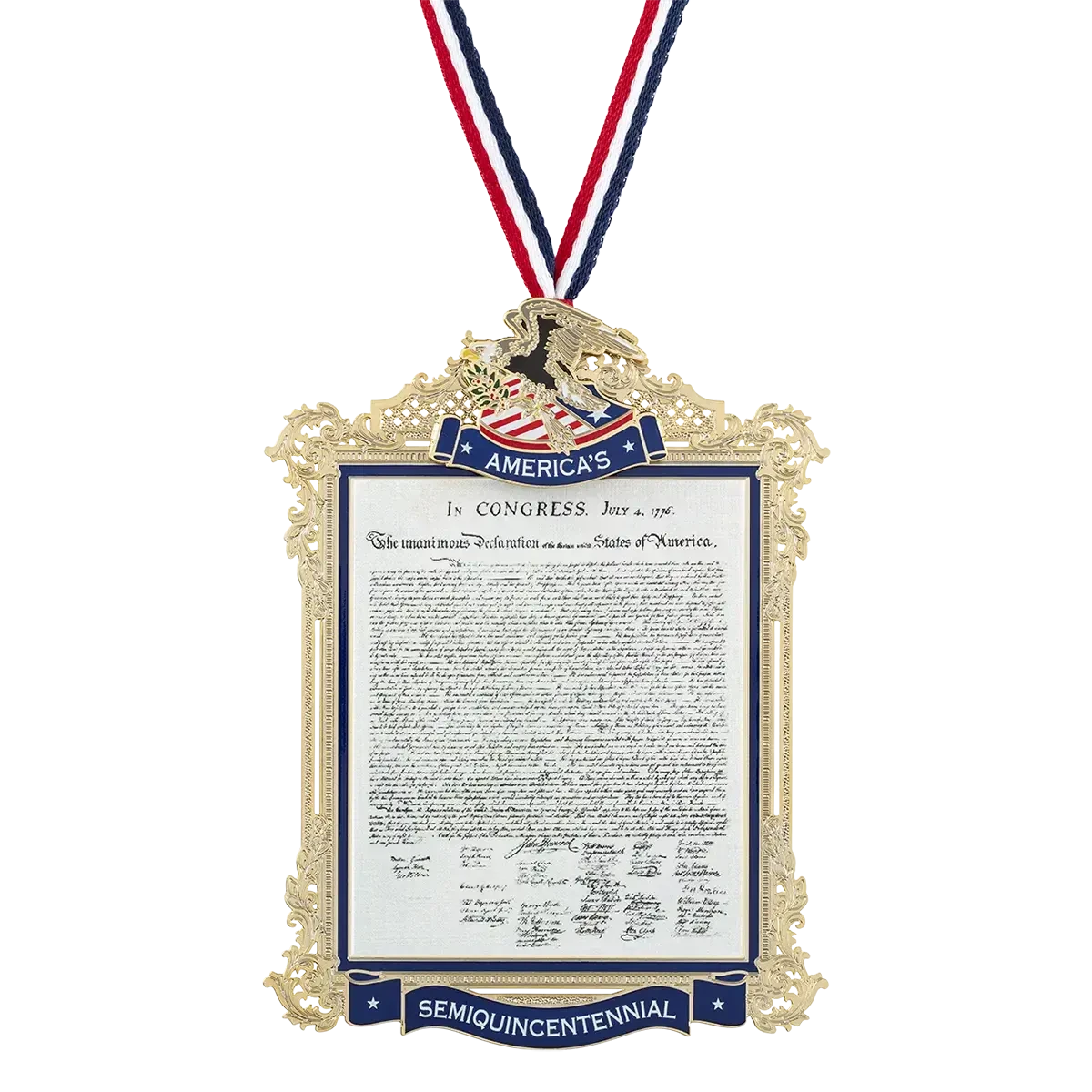 Official Commemorative Ornament of America's 250th Anniversary