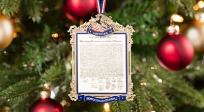 White House Christmas Ornament: 1986 - White House Historical